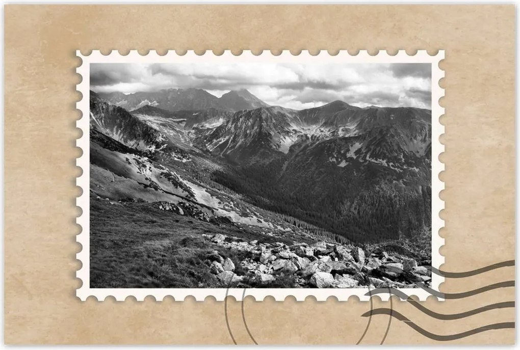 Poszterek 90x60 Tátra Lengyel hegyek Kilátás