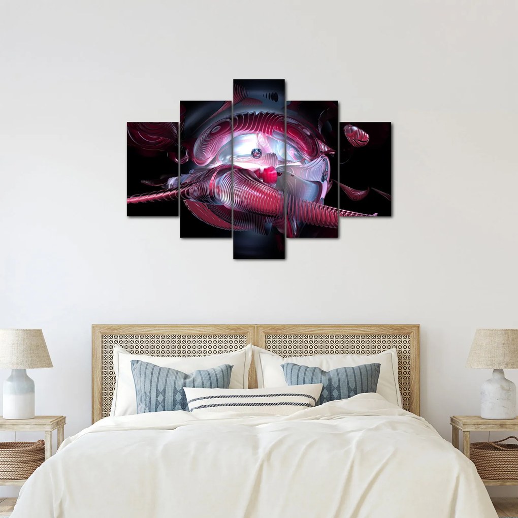 Kép - Absztrakciók, űrférgek (150x105 cm)