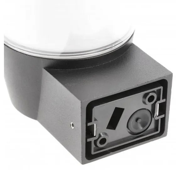 Lámpa Kerti lámpatest TORO-AU, E27, MAX.15W, IP54, AC220-240V, 50-60Hz, falra szerelhető, fekete