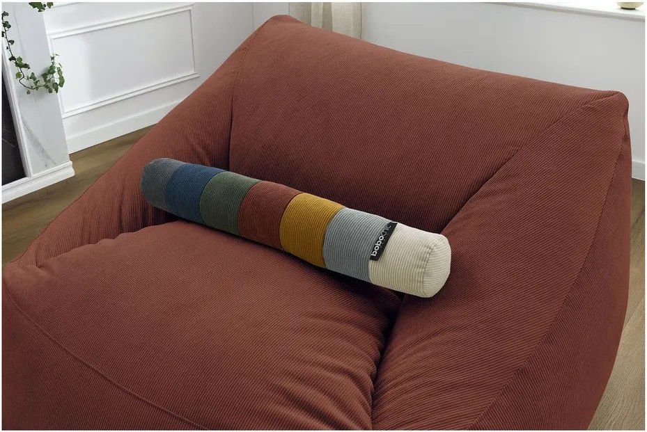 Narancssárga kordbársony babzsákfotel Lilibet – Bobochic Paris