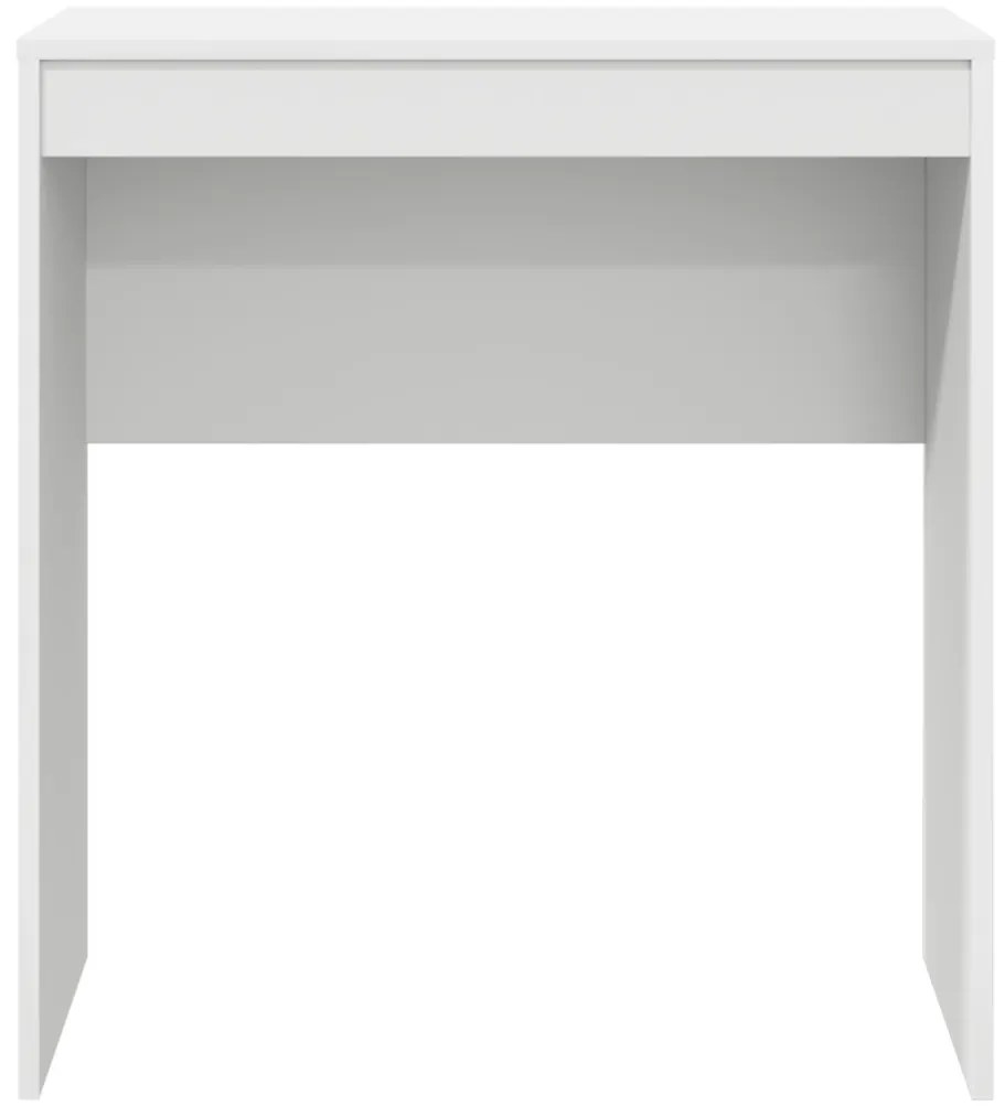 vidaXL Íróasztal Fehér Szerelt fa 70 x 40 x 76 cm Egyszerű Íróasztal