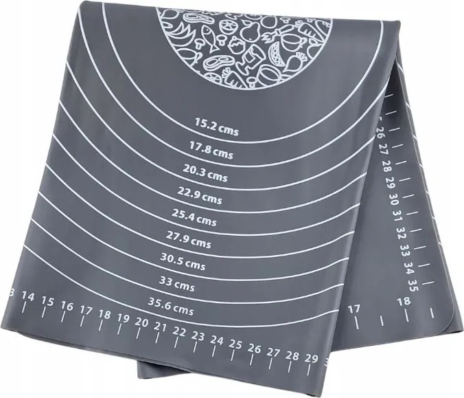 Szilikon Konyhai Asztalszőnyeg Összecsukható Pizza Tészta 50X40