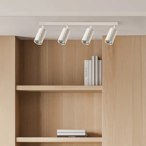 Brilagi - SELE DIAMANT 4xGU10/30W/230V fehér spotlámpa