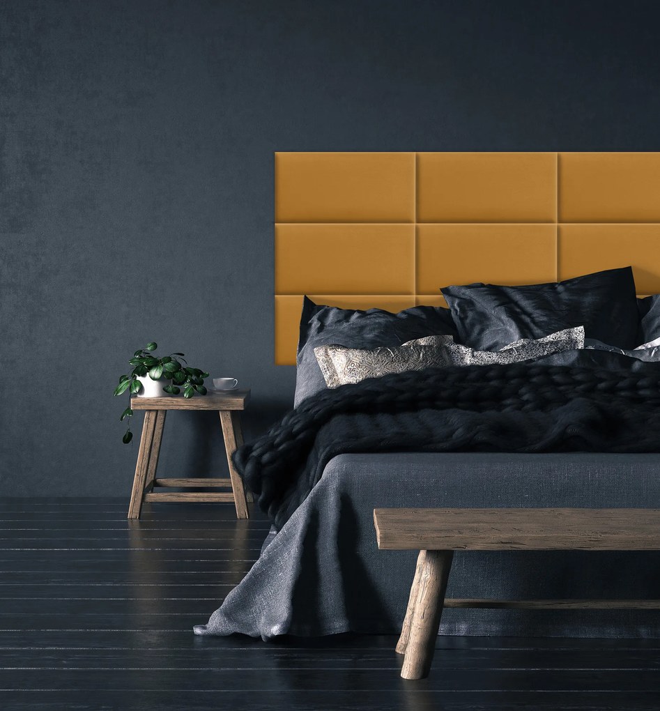 Kárpitozott panel - Téglalap - 50x30cm Szín: Bézs