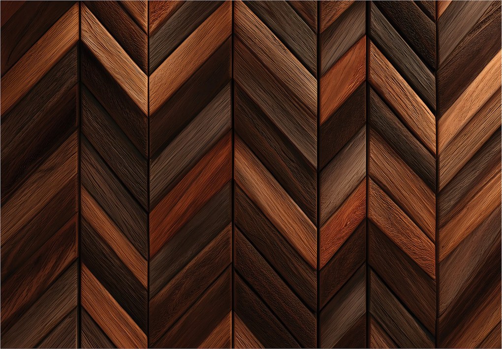 Fotótapéta Absztrakció Deszkák Fa Hálószoba Nappali Tapéta Végyes Szálas Anyag 200x140