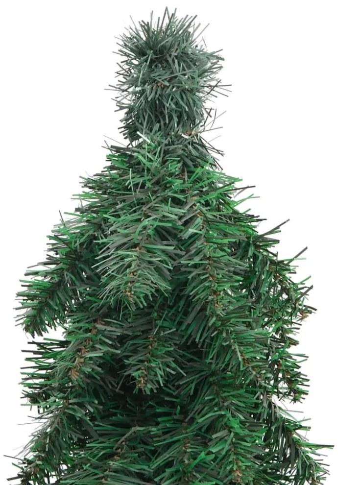 megvilágított műkarácsonyfa 130 LED-del 210 cm