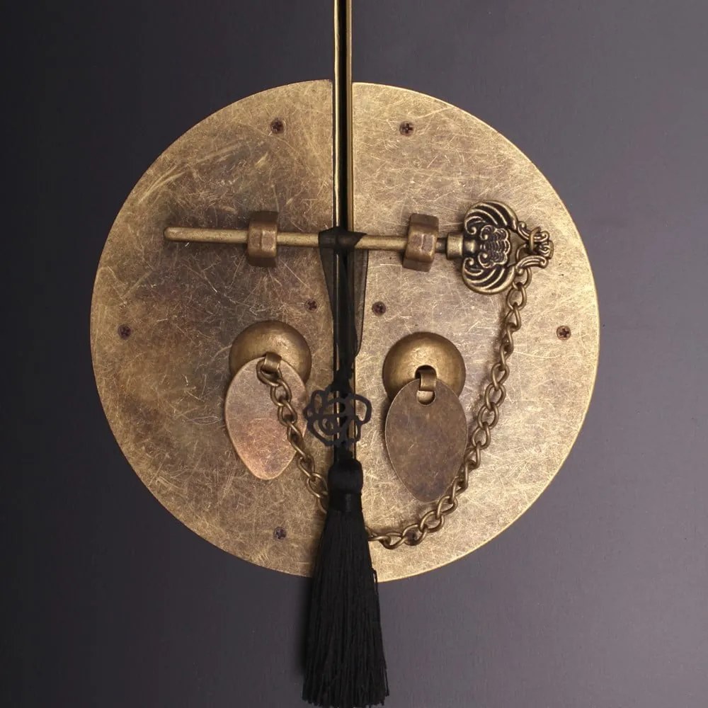 Fekete ruhásszekrény 55x185 cm Oriente – Ixia