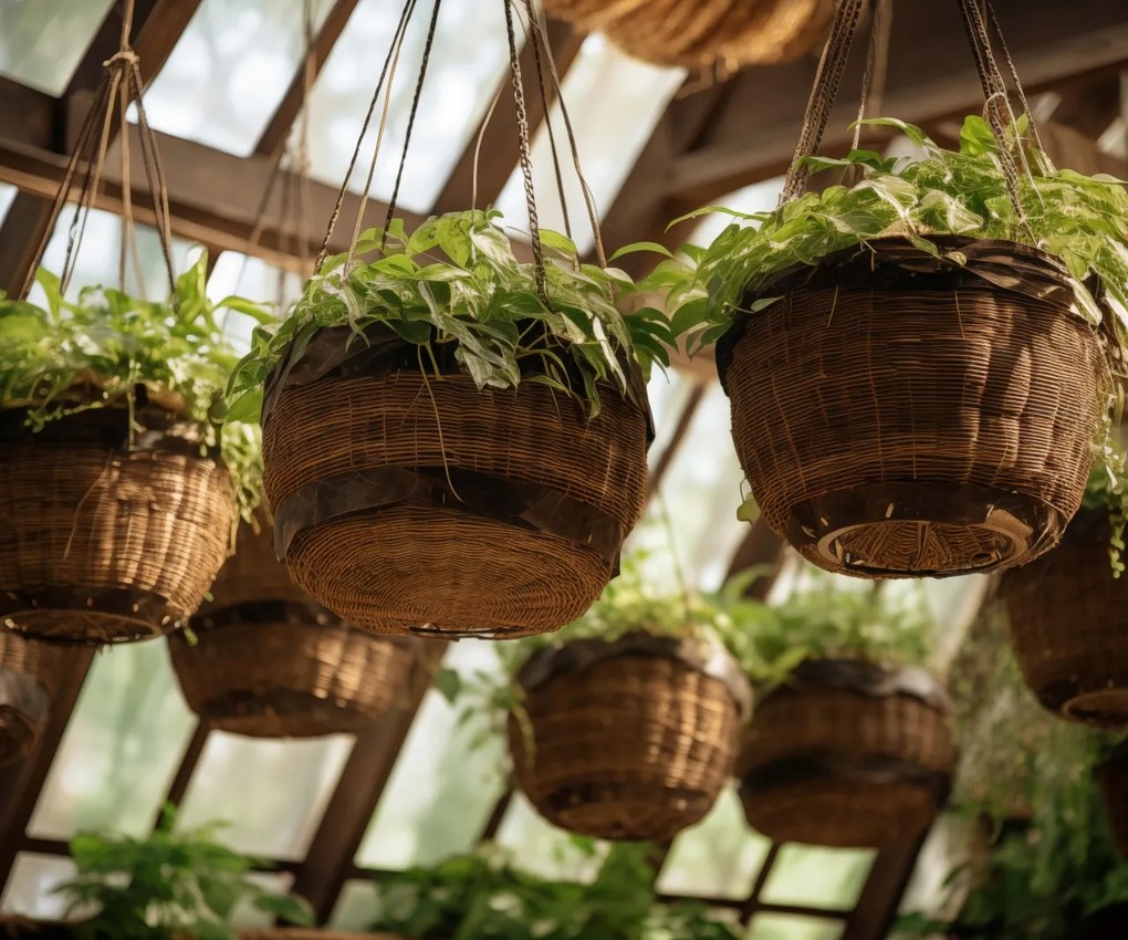 Poszter 60x50cm Privát Függő Kertek