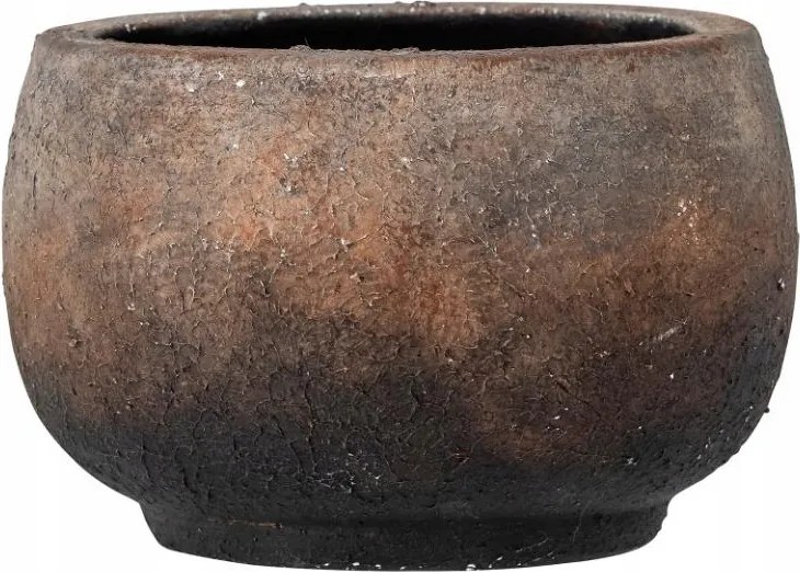 Bloomingville Thira Virágtartó fedél 15 cm Terrakotta Barna