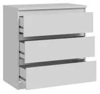 MAO fiókos komód, fehér