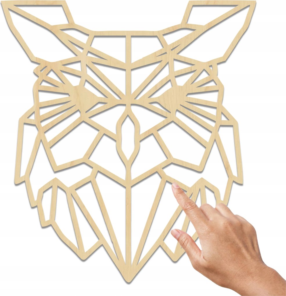 Geometrikus Fali Dekoráció Bagoly Geometrikus Fa Stílusos