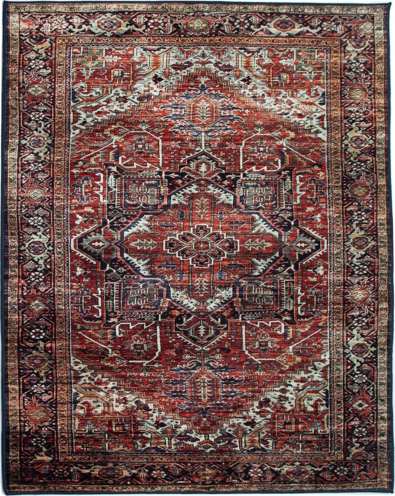 Szőnyeg Ispahan Printed 140x200 Színes Loft Divatos Modern Könnyű W04