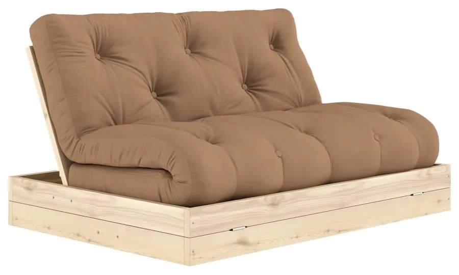 Barna kinyitható kanapé 145 cm Flip – Karup Design