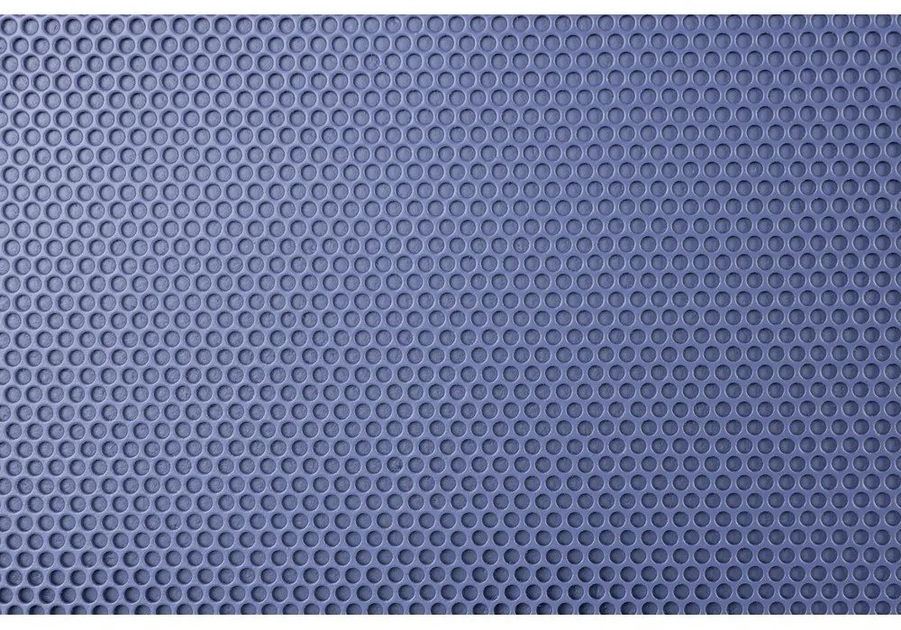 Kék komód tölgyfa dekorral 80x100x45 cm June – Zuiver