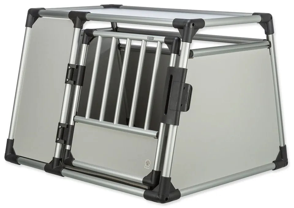 Ezüstszínű állathordozó 65x93 cm Trixie L – Plaček Pet Products