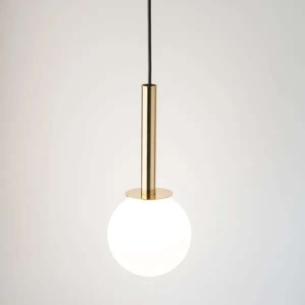 Csillár zsinóron DAISY 1xG9/12W/230V átm. 14 cm arany/fekete/fehér