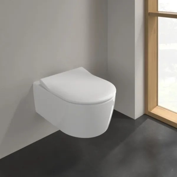 Villeroy & Boch 9M87S101 - WC-ülőke SoftClose AVENTO fehér