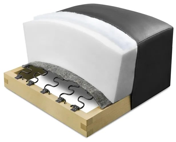 Luzano kinyitható kanapé - olívazöld Vogue 10