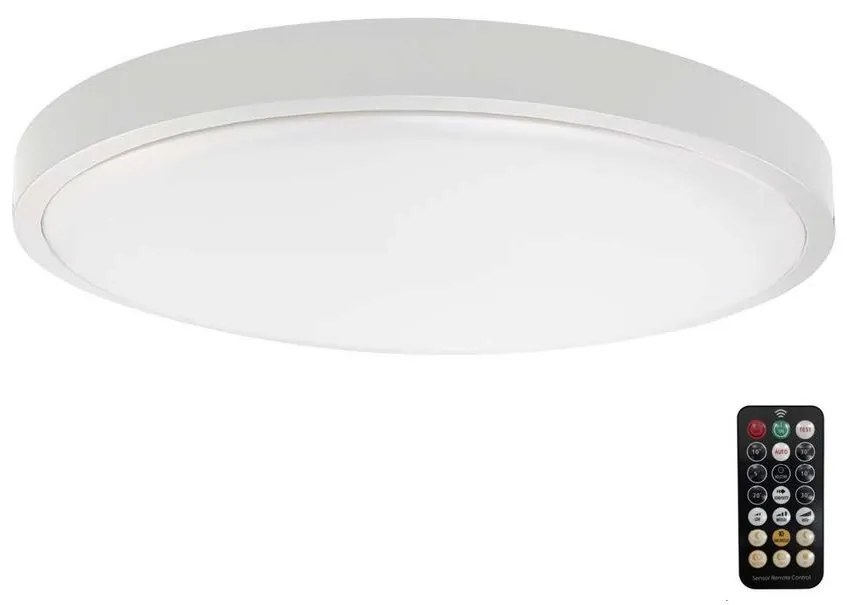 LED Fürdőszobai mennyezeti lámpa érzékelővel LED/18W/230V 6500K IP44 fehér