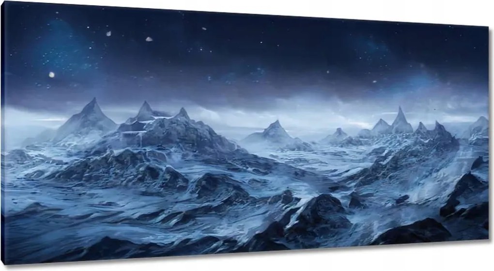 Képek 115x55 A Hold megvilágítja a csúcsokat