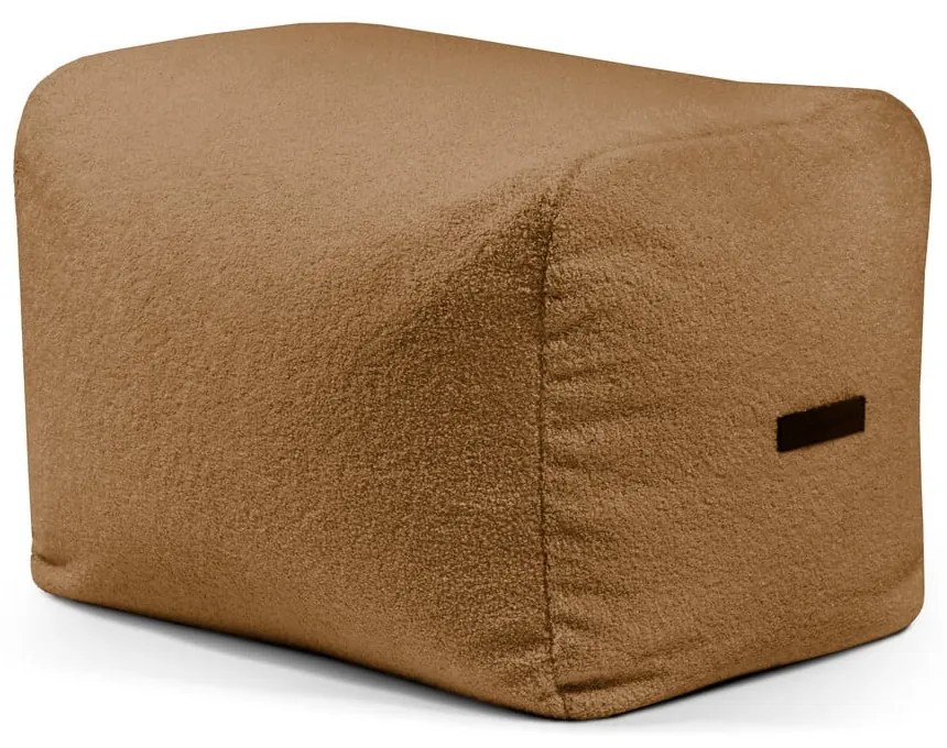 Barna buklé babzsákfotel Plus 70 Lounge – SLOWDOWN