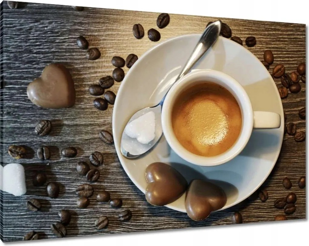 Vászonkép 100x70 Nőnap Ajándék Love