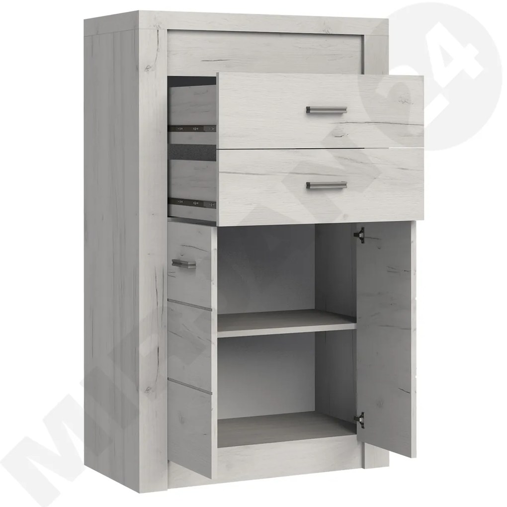 Komód Nadenas N6 (sötét kőris) . 1103656