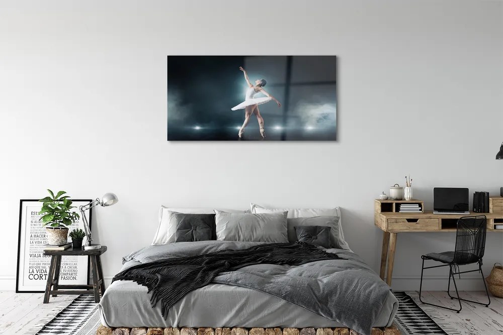 Akrilkép Fehér balett ruha nő 100x50 cm