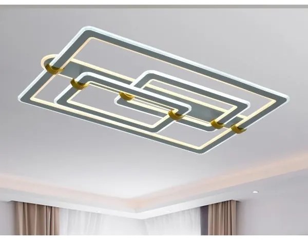 LED fényerőszabályozható mennyezeti lámpatest LED/280W/230V 3000-6500K + távirányító