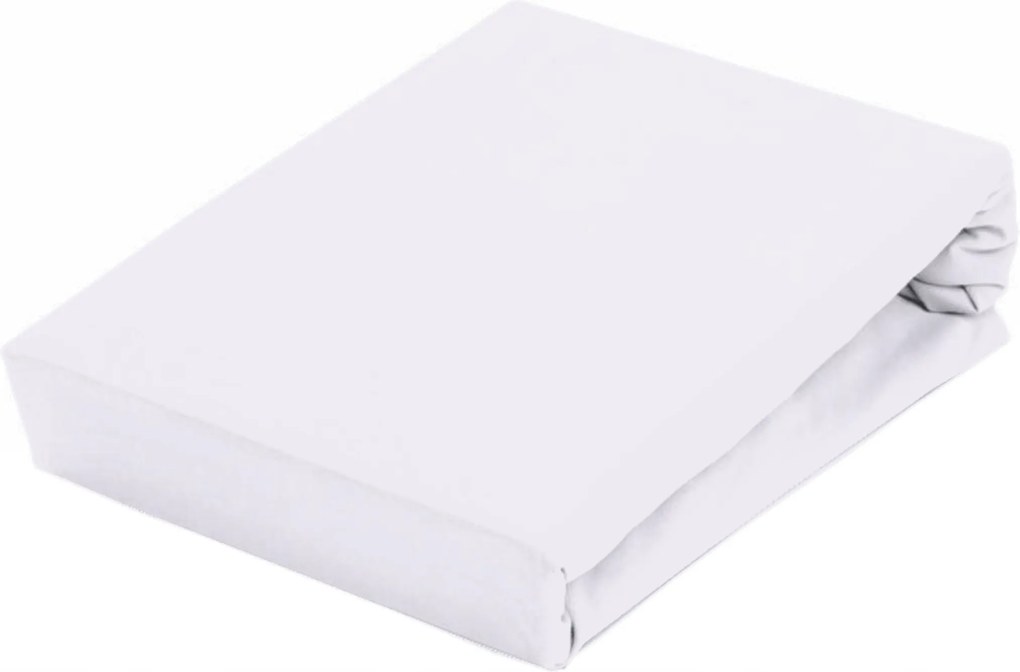 Aga lepedő Jersey 90x200 cm Lepedő színe: fehér
