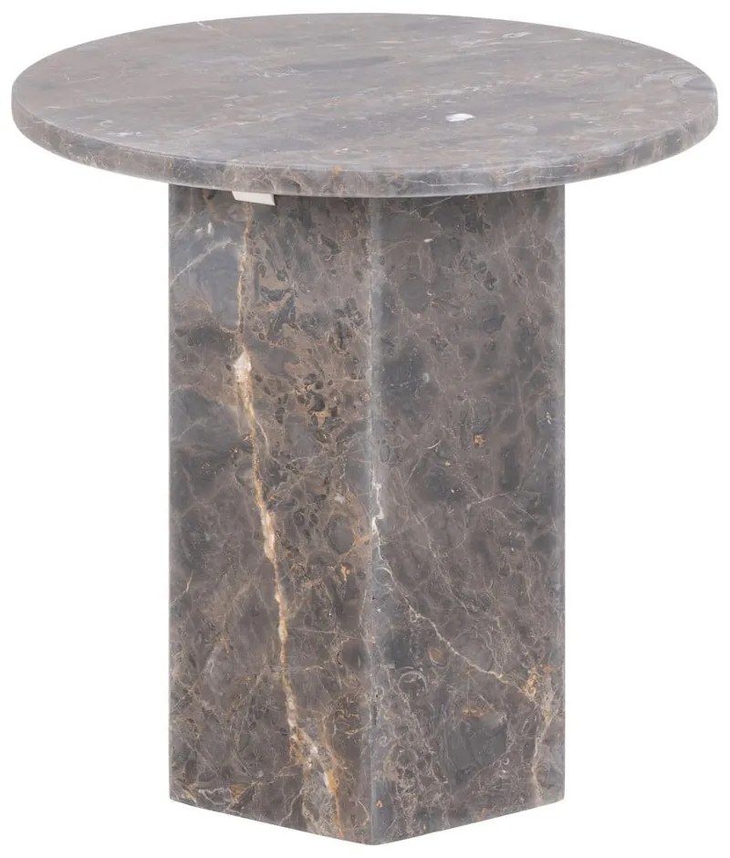 Márvány kerek tárolóasztal ø 50 cm Naxos – Actona
