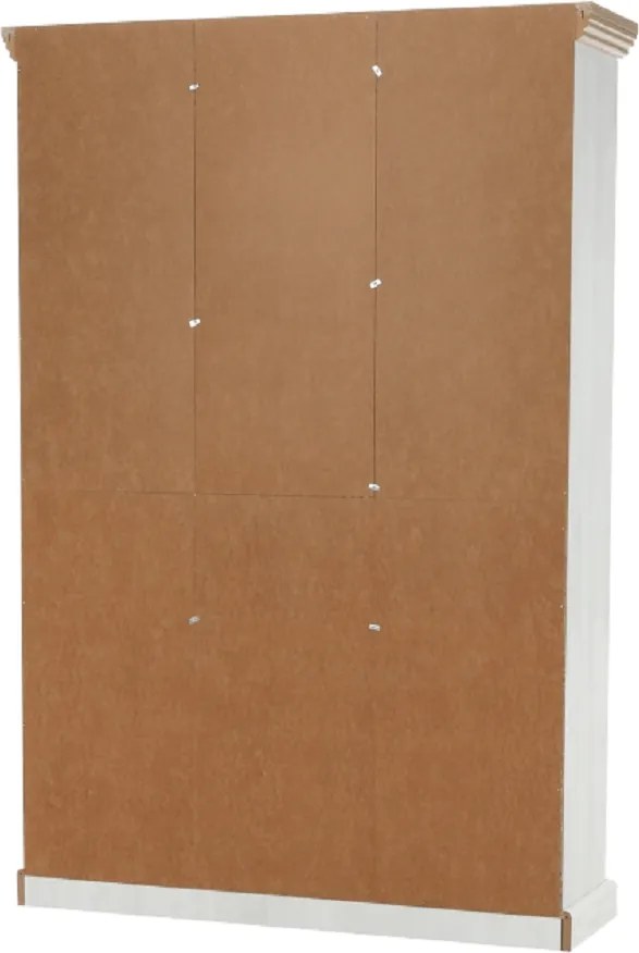 vitrines szekrény, északi sosna/vadtölgy, ROYAL W2D