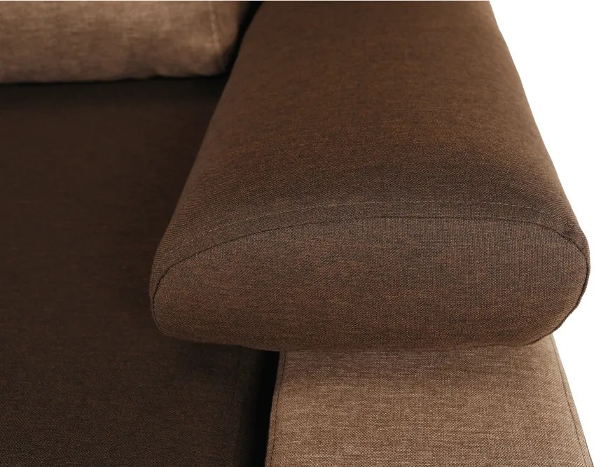 Kanapé, csokoládé/világos barna, BOLIVIA