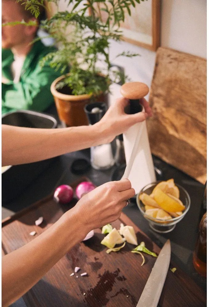 Fekete papírtörlő tartó ø 15 cm Paper Pal – Rosendahl