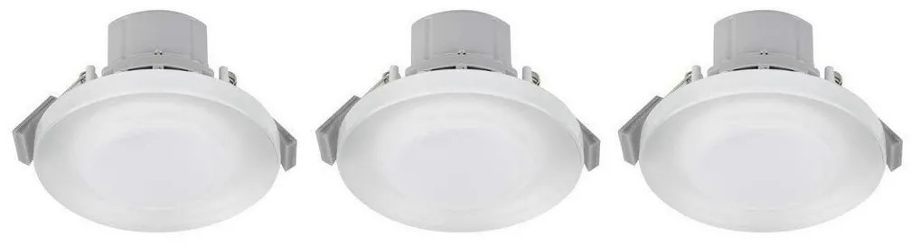 KÉSZLET 3x LED RGB Dimmelhető beépíthető lámpa ARGON LED/7,3W/230V + távirányító