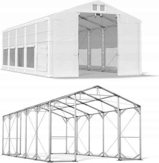 Kiállítási sátrak 5x10m [4m] Pavilonok Das 560 Pp