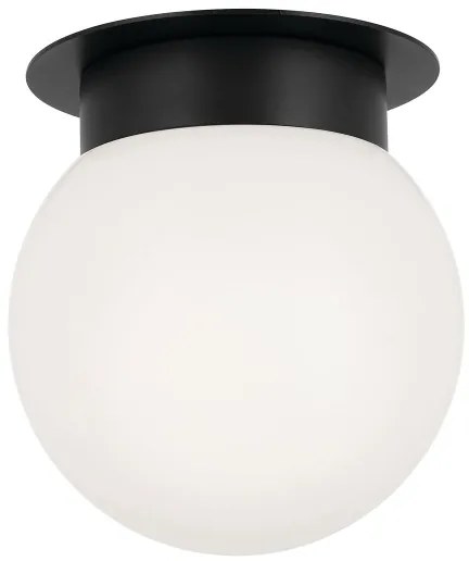 Kichler KL-ALBERS-F-G-BK Mennyezeti lámpatest ALBERS 1xE27/40W/230V Ø20,3 cm fekete