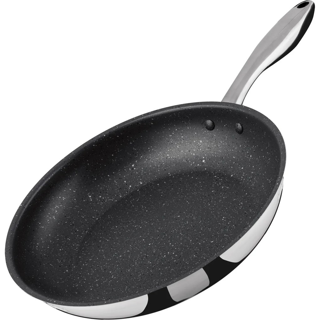 Lamart LT1232 Sote rozsdamentes acél serpenyő , 28 cm átmérő, 28 cm átmérőjű