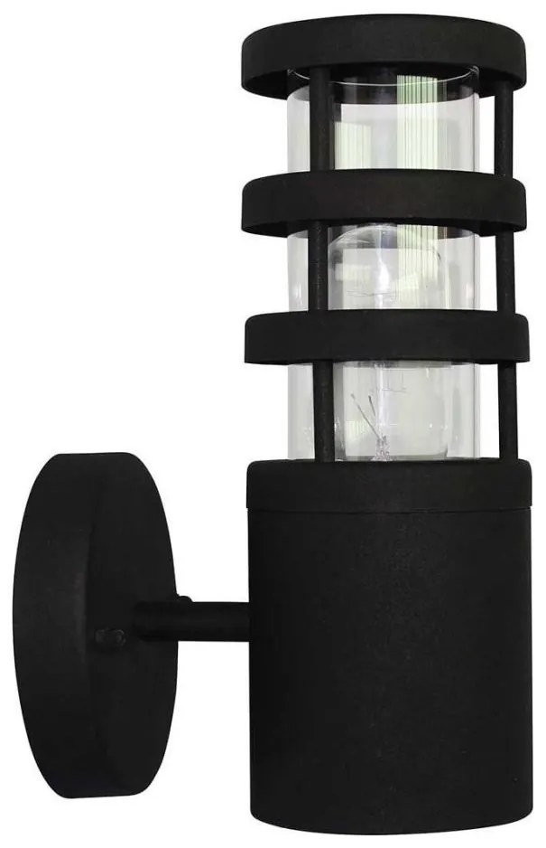Elstead HORNBAEK-W1 - Kültéri fali lámpatest 1xE27/60W/230V IP44 fekete