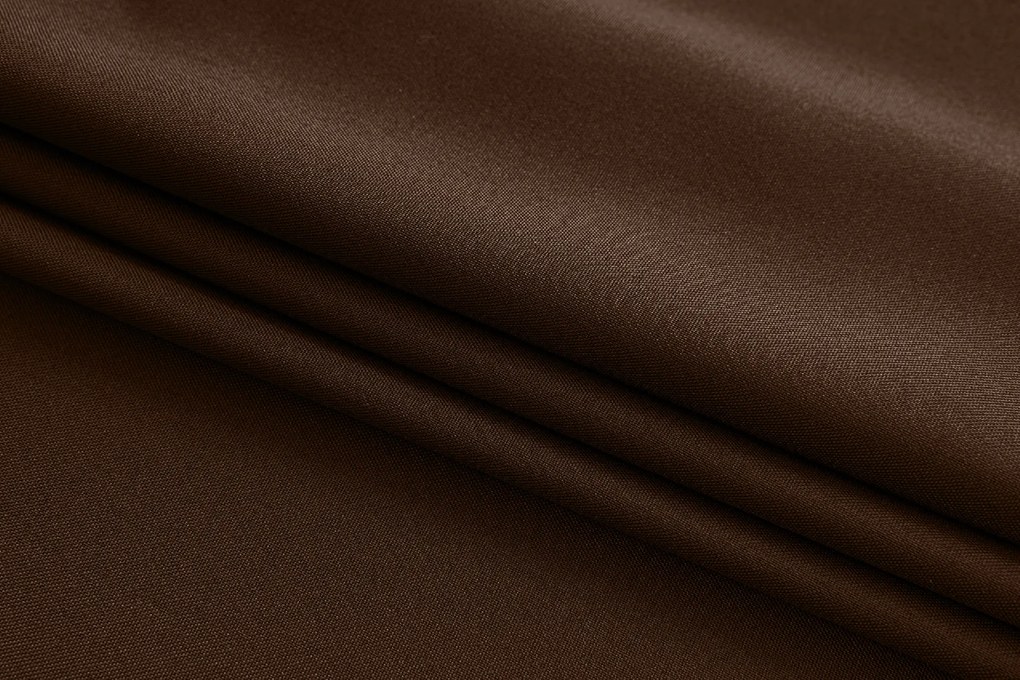 Skořébarna függöny OXFORD 140x270 cm Felfüggesztés: Hullámos sínszalag