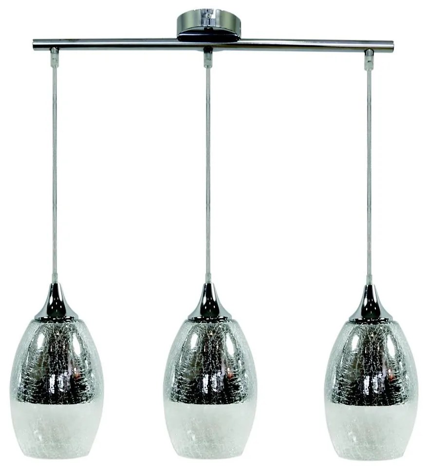 Csillár zsinóron CELIA 3xE27/60W/230V