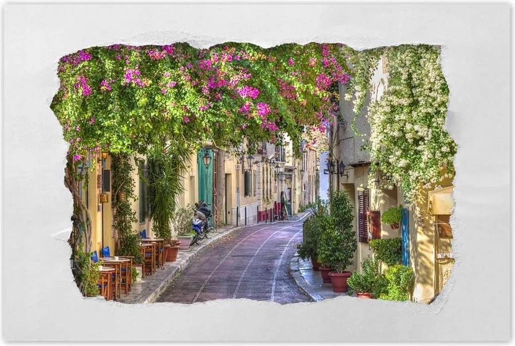 Poszterek 120x80 Görög utca Plaka