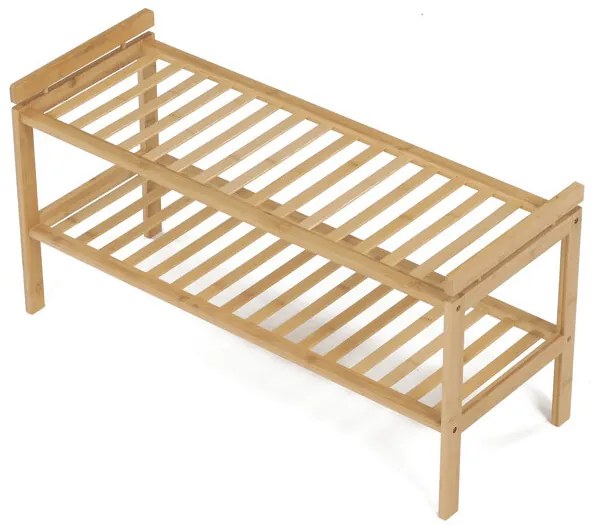 Natúr Bambusz Cipő Tartó DR-B011 NAT