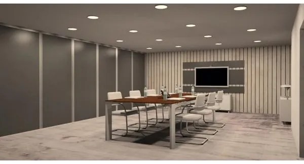 LED Beépíthető lámpa LED/12W/230V IP40