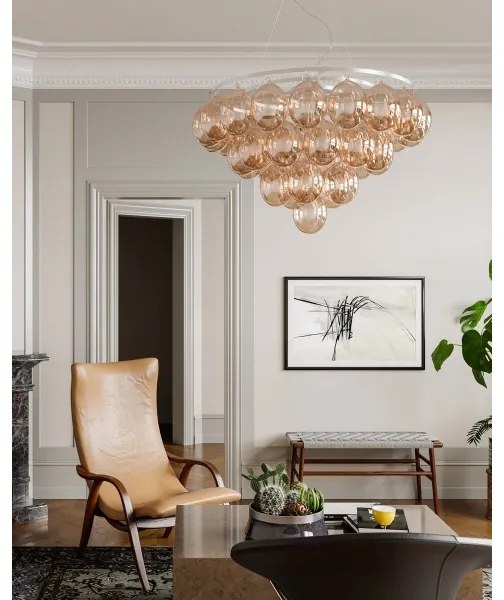 ByRydens 4201310-5503 - GROSS GIANT kábeles csillár 8xE27/8W/230V