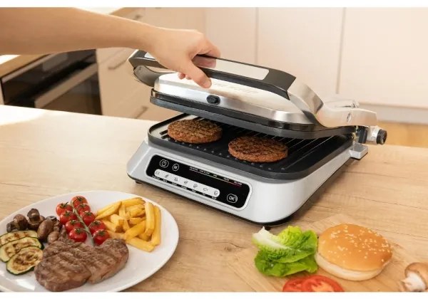 Sencor kontakt grill 2100W/230V matt króm kivitelben