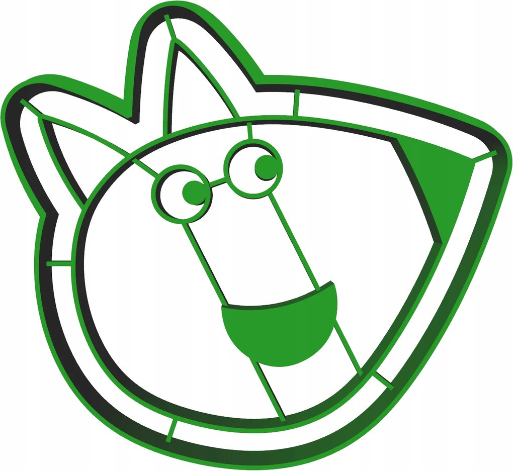 Forma Lyukasztó Mézeskalács kiszúró Peppa Malac Freddy Róka