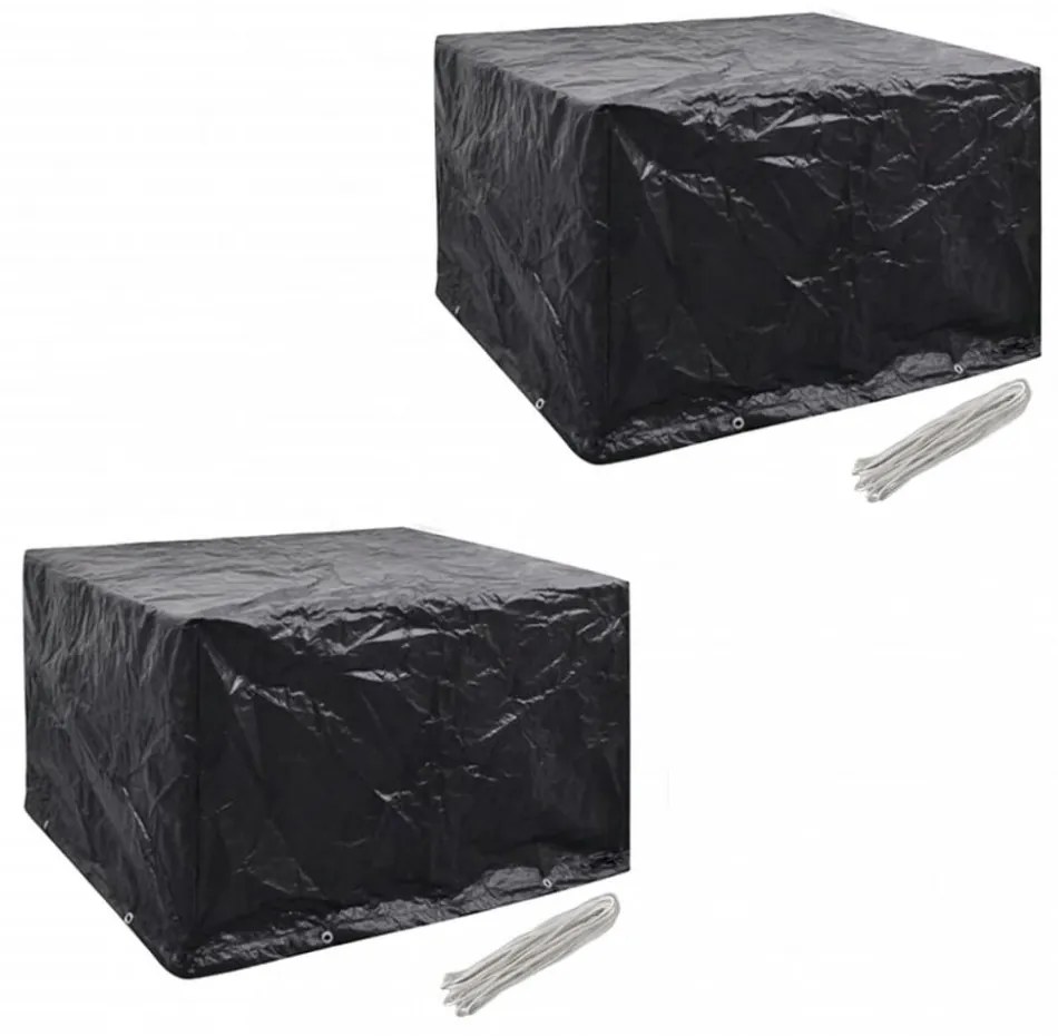 2 db védőhuzat 4 személyes polyrattan szetthez 113 x 113 cm