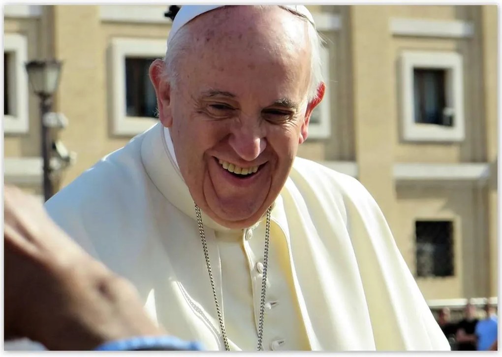 Poszterek 100x70 Ferenc pápa portré