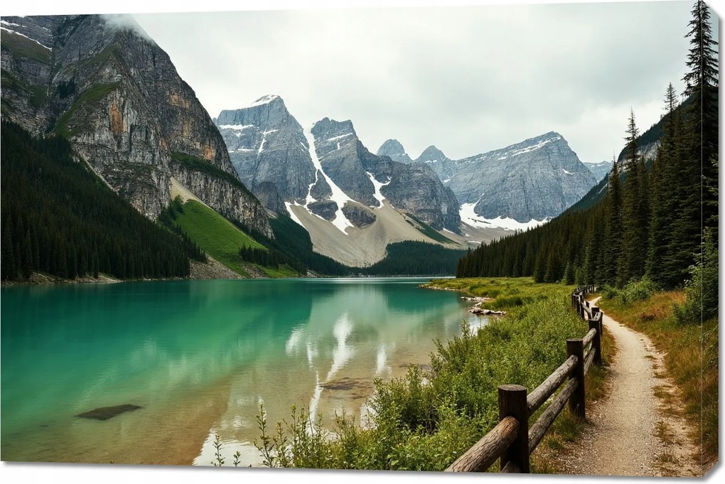 Vászonkép 120x80cm Hálószoba Nappaliba Panoráma Ösvény